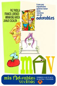 Cartel de Mis adorables vecinos