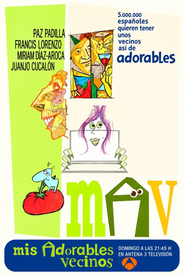 Cartel de Mis adorables vecinos
