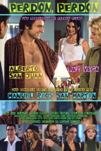 Cartel del cortometraje Perdón, perdón